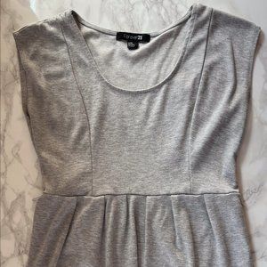 Heather Gray Work Dress
